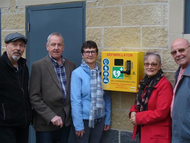 new defibrillator at carr bridge